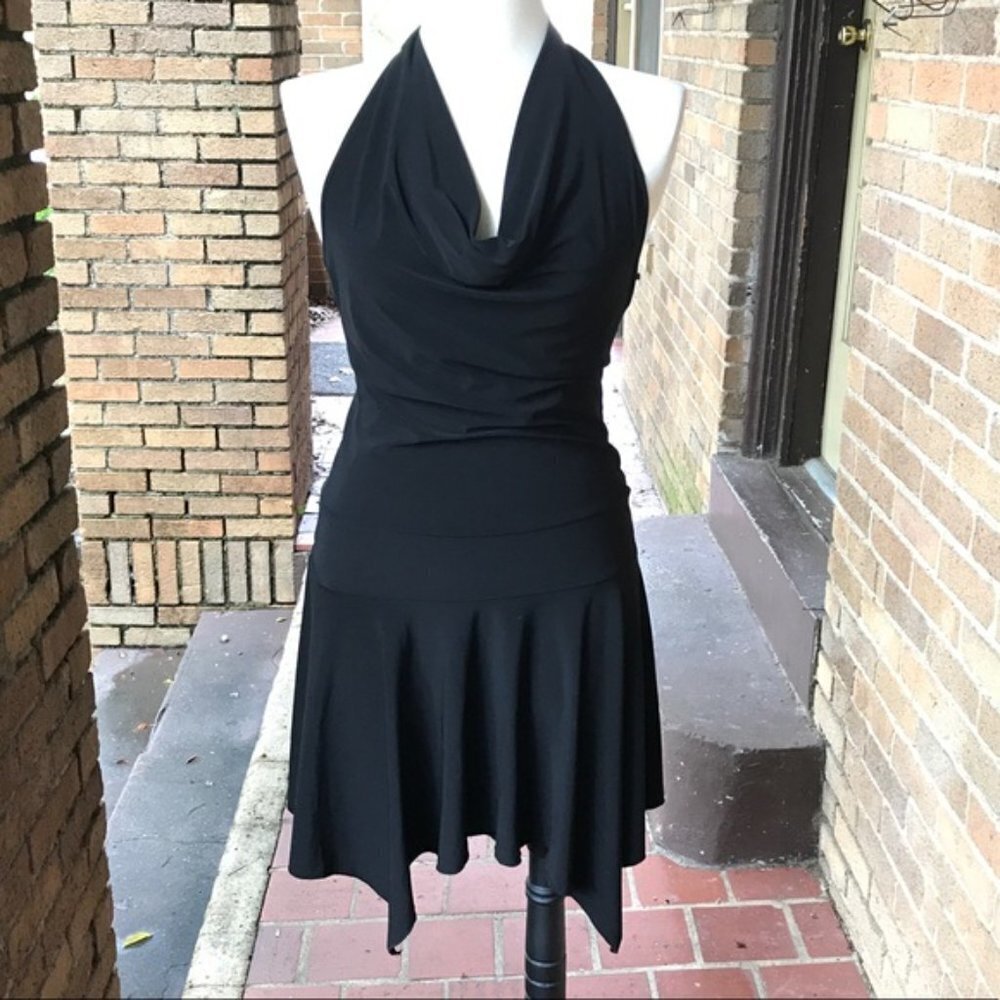 Black Halter Dress